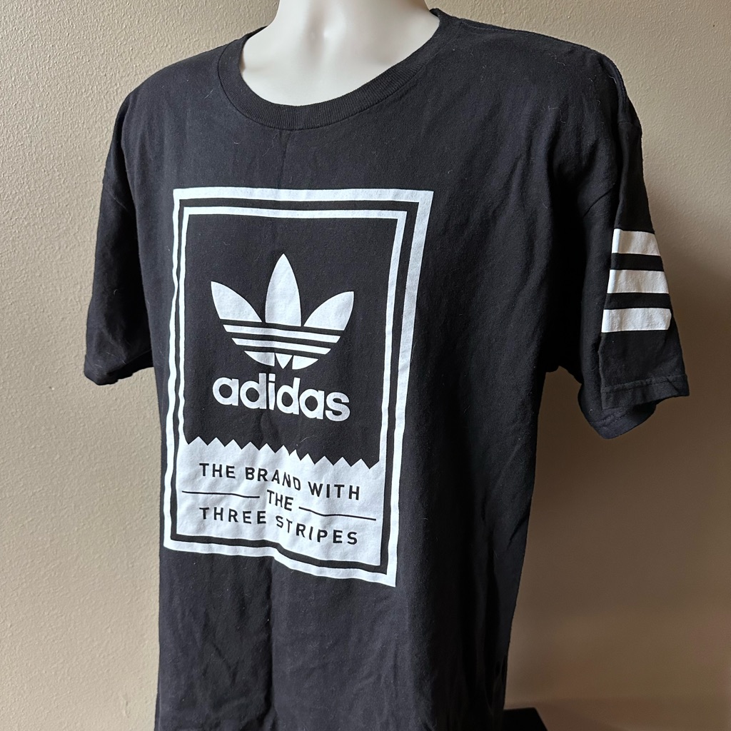 Adidas The Brand With The Three Stripes 03 TShirt L Black